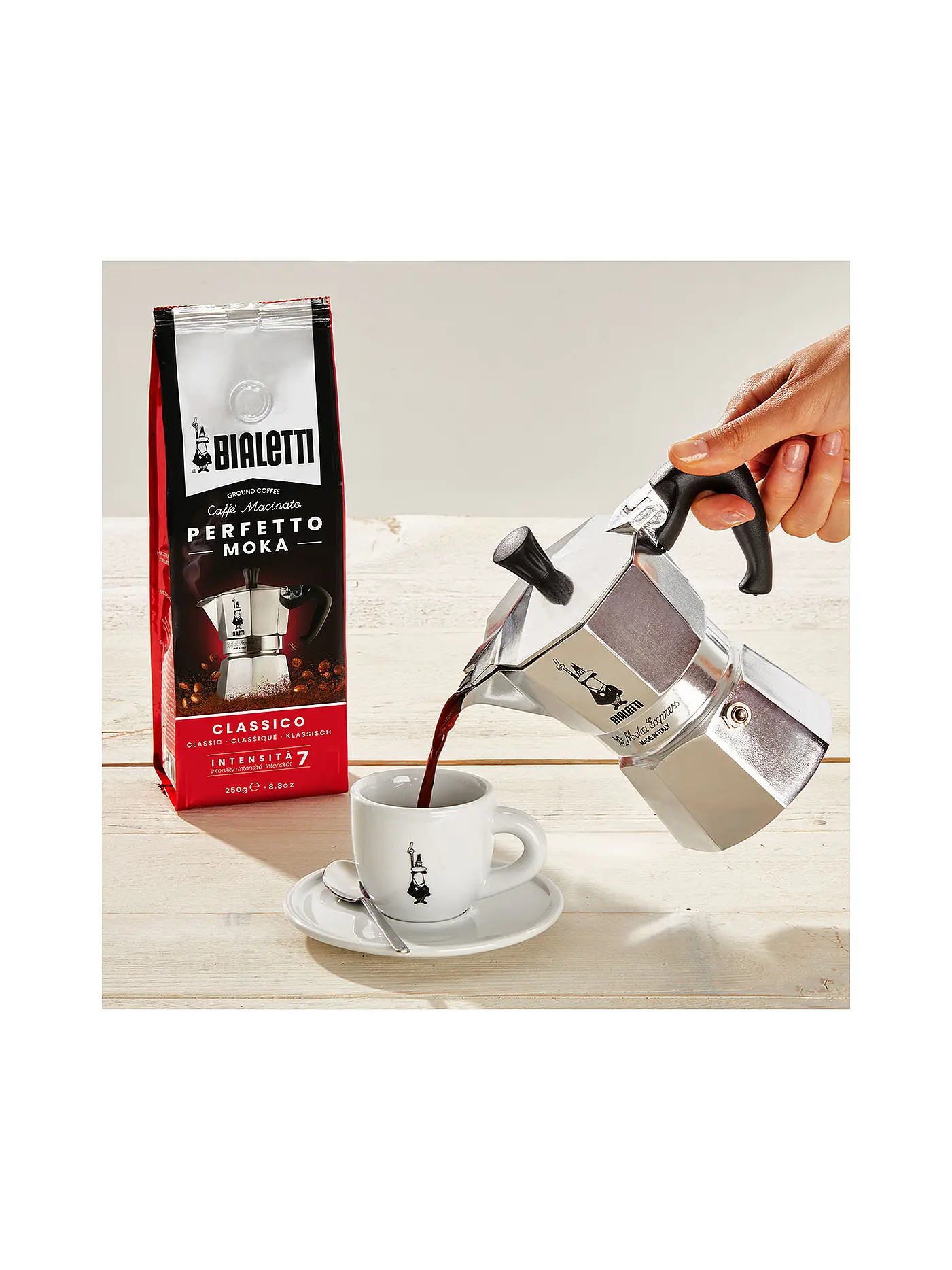 BIALETTI | Kaffee gemahlen 250g PERFETTO MOKA CLASSICO | 